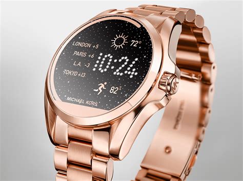 mens rose gold michael kors watch|Michael Kors smartwatch rose gold.